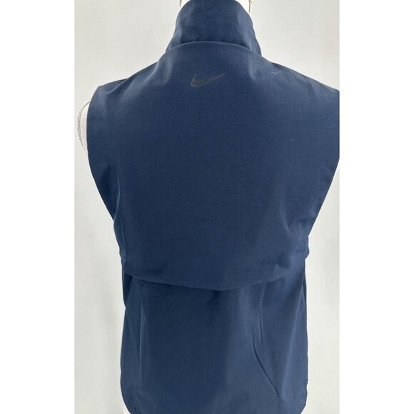 NWT Nike Women's Obsidian Black Repel Vest Zipper Snap Pockets Athleisure XS - Picture 7 of 9
